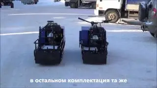 Мотобуксировщик ЛИДЕР 1К с укороченной базой помещается в машину
