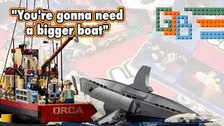 First Impressions: LEGO Ideas Jaws 21350. A terrifyingly well designed set!