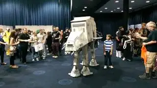 Imperial AT-AT Cosplay - MCM Manchester Comic Con 2014