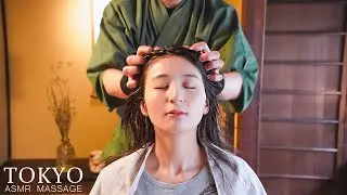 ASMR 超激クール！ハールワッサー式ヘッドマッサージ Head massage with hair tonic (Haarwasser)