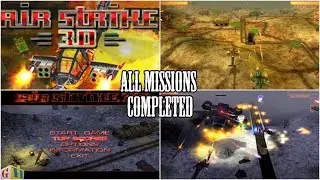 AIR STRIKE 3D - MULTIPLAYER ARCADE (ALL MISSIONS COMPLETED)