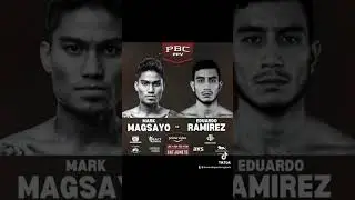 “Mark Magsayo (25-2-0,17 KOs) vs Eduardo Ramírez (KOs)”15 de Junio 2024, Peso Superpluma