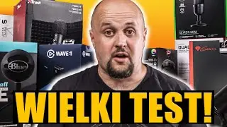 Jaki mikrofon kupić? 🎤 Test i porównanie 12 mikrofonów USB!