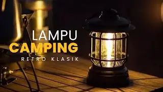 Lampu Lentera LED Retro Klasik Outdoor Camping