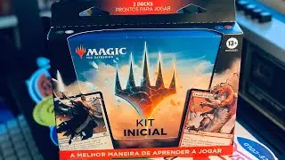 Unboxing Magic The Gathering Kit Inicial 2023 | Português