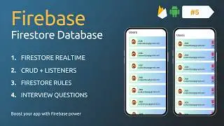 Firebase Firestore in Android Kotlin | CRUD Operations + Listeners + Interview Questions | Part 5