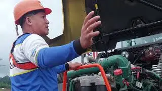 VOLVO A40 pre start check
