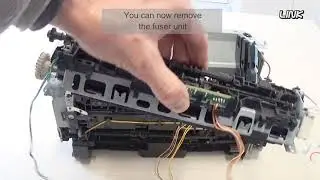 Disassembly and Assembly HP Laserjet P1102 Laser Printer