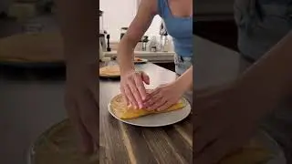 Как сложить БЛИНЫ конвертиком 