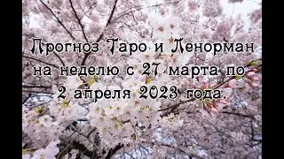 Прогноз Таро на неделю с 27 марта по 2 апреля 2023 года.