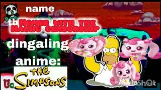 (custom 420/10) Homer with the hachu censorship - cartoon island slop edition