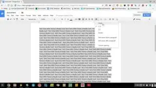 How to Change the Line Spacing in Google docs