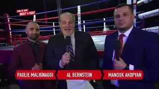 Ring of Hope “Night to Fight” PPV Broadcast Opening With Al Bernstein & Paulie Malignaggi