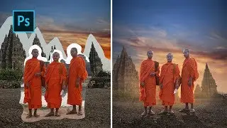 Photo Editing in Photoshop - Background Changing Tutorial