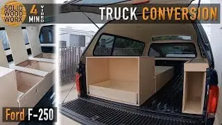 Ford 250 8 Foot Bed Lots of Storage!
