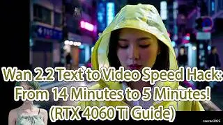 Blazing Fast Text to Video Wan 2.2 in ComfyUI: Kijai Wrapper Tutorial (Low VRAM Fix)