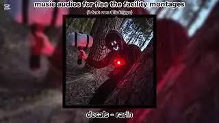 music audios for flee the facility montages (read desc) #fleethefacility #robloxftf