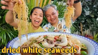 Ang sarap nito, white seaweed