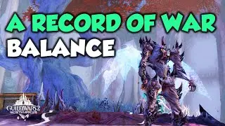 Guild Wars 2 A Record of War BALANCE (cape skin reward)