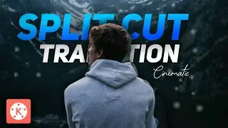Next level split cut transition in kinemaster🔥| split screen transition