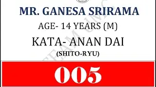 International Online Karate Kata Championship 2023 | Kata Performance | Team UMC