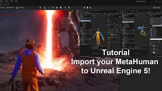 UE5 Highlights, Import Metahuman and Switch to the main Character in UE5 Sample Project Tutorial