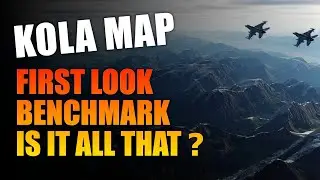 DCS: KOLA MAP | First look | Benchmark | Amazing Graphics | DCS World