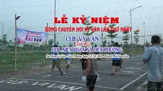 Bóng chuyền hơi Vy Văn gặp Niên quân liên phương