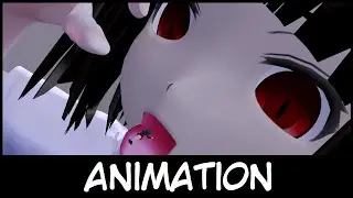 (MMD Giantess) Encounter with Hanako san (Cut Ver. - READ DESCRIPTION)