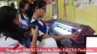 Kunjungan Industri/IDUKA SMKN 3 Tahuna ke KASIKA Production Tahuna