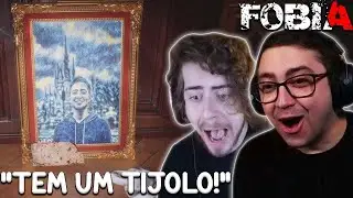 STREAMERS ENCONTRANDO O QUADRO DO ALANZOKA EM FOBIA