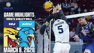 NU vs. AdU - March 8, 2020  | Game Highlights | UAAP 82 MV
