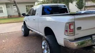 2018 Dodge Cummins 3500s 4’ vs 5’ Straight pipe comparison