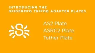 Spider Holster - Arca Swiss + Manfrotto RC2 + Tether Cable Adapter Plates - Product Overview