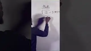 Square root of 12 #short