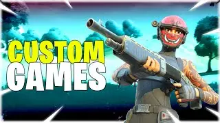 🔥FORTNITE CUSTOM GAMES LIVE DEUTSCH MIT 60Hz Monitor🤩