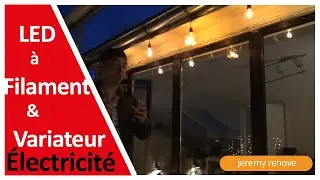 Variateur de lumière sur ampoule led