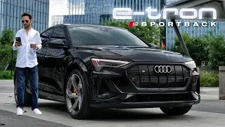 Audi e-tron S Sportback better than Tesla Model X?! Full Review!