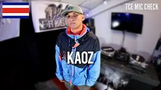 KAOZ | The Cypher Effect Mic Check Session 