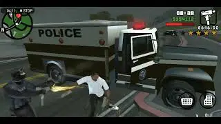 GTA San Andreas CJ vs Police | GTA SA Wasted | GTA SA Busted 8