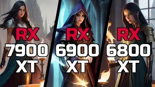 RX 7900 XT vs RX 6900 XT vs RX 6800 XT - Test in 10 Games