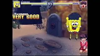 MUGEN - SpongeBob VS Tomo Takino (2022)