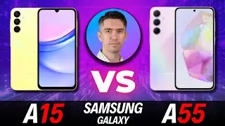 Galaxy A15 vs Galaxy A55 - Czy Dawid ma szanse z Goliatem?!