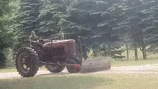 Tractor Driveway Smoothing