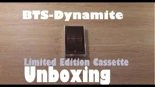 BTS Dynamite Limited Edition Cassette Unboxing(Sorry Jungkook)