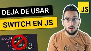 NO utilices SWITCH ⛔ ¿QUÉ ALTERNATIVAS hay? 🟡 Javascript AVANZADO