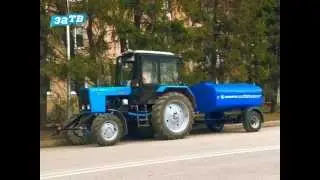 Полуприцеп поливомоечный ЛКТ-3,5П  - Ленкомтех