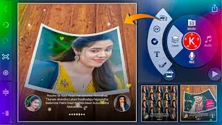 Photo print effect moving style video editing in kinemaster