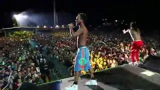 Rae Sremmurd sing Happy Birthday to @ThatDancer (Dour Festival 2019)