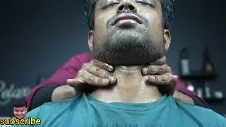 ASMR Neck Massage And Head Massage For Better Relaxation | Neck Cracking | Forehead Massage ASMR